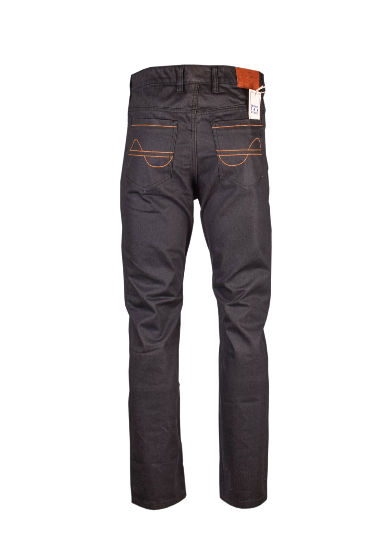 Restra Black Denim Jeans For Men