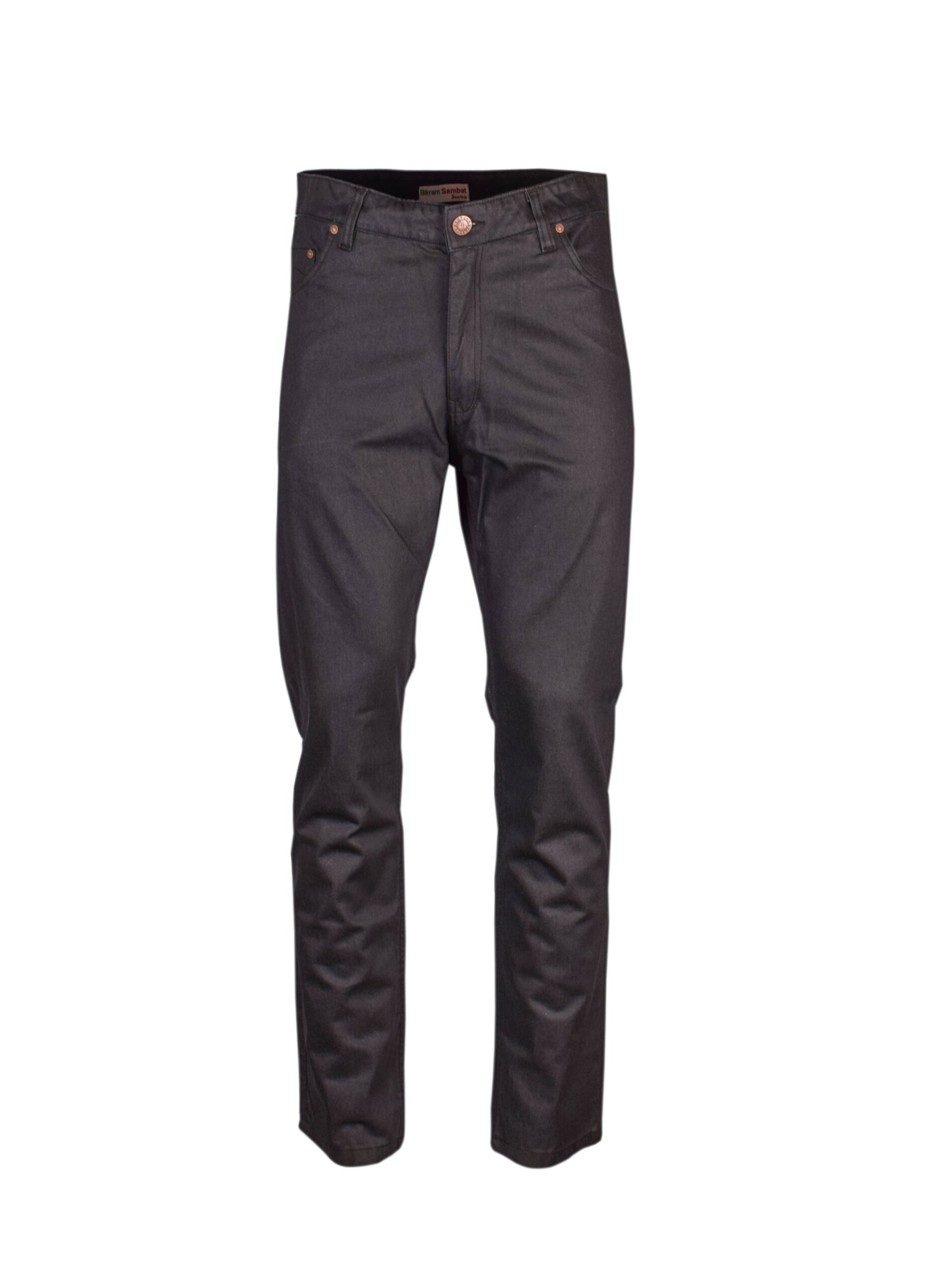 Restra Black Denim Jeans For Men - Image 4